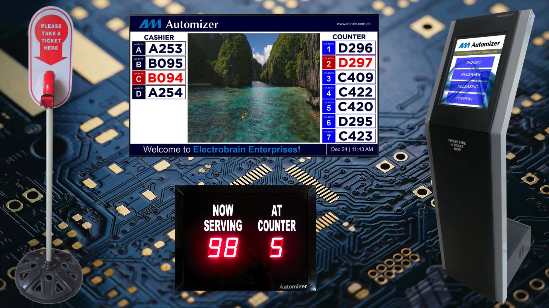 Automizer Queuing System