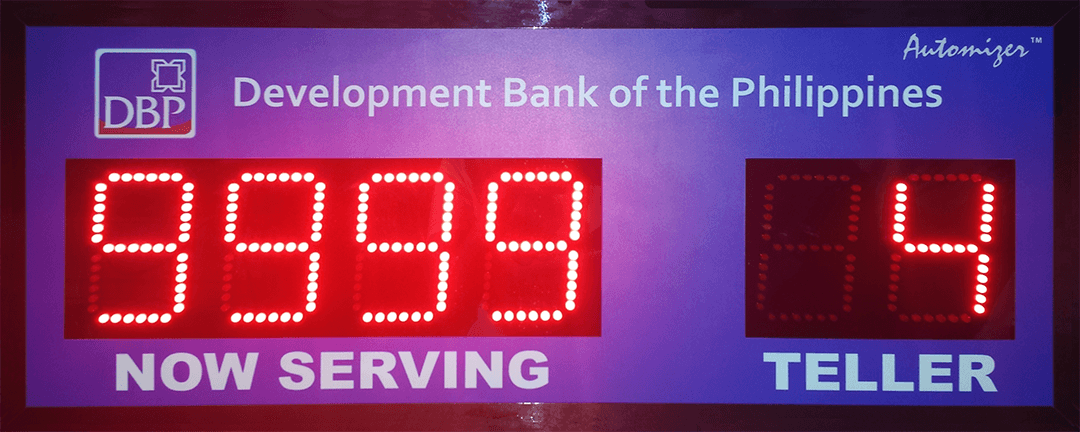 Automizer LED Queuing Display