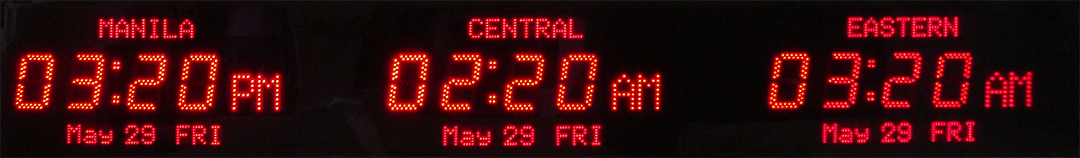 Automizer Timezone Display